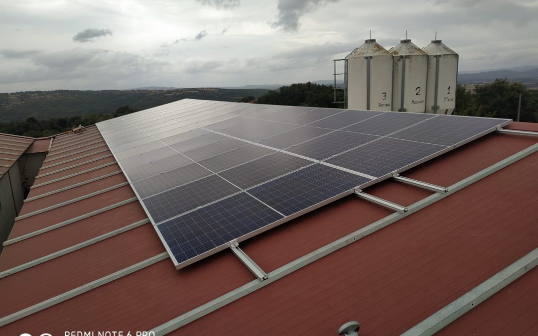 Fotovoltaica en granja de Baltar (fase 1)