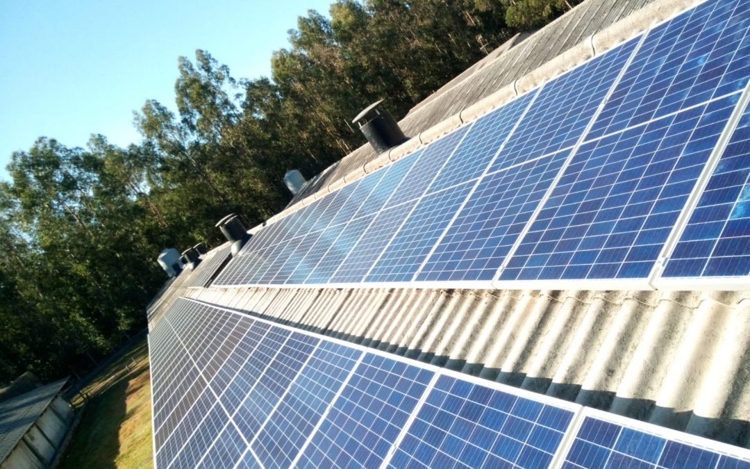 Fotovoltaica en granja de Ribeira (La Coruña)