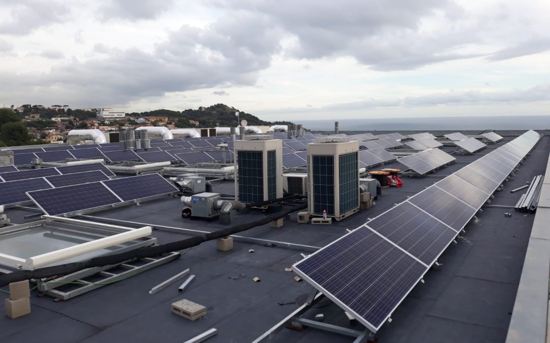 Fotovoltaica en fábrica textil de Mataró