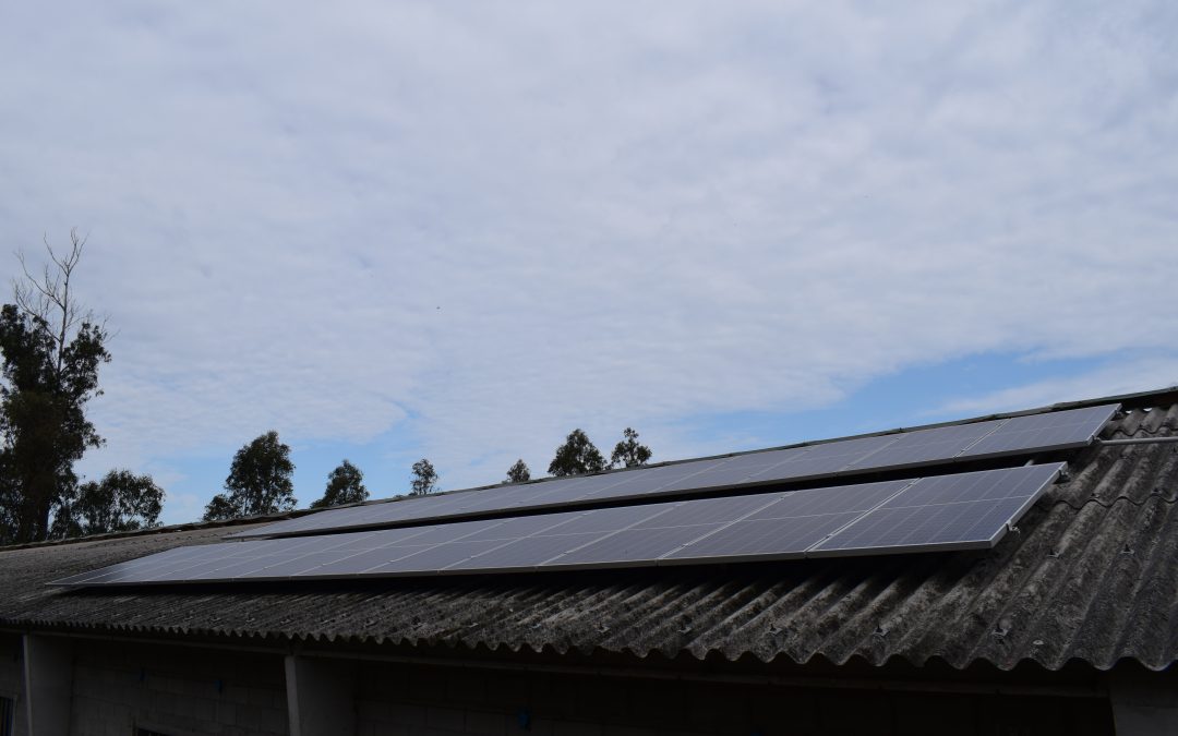 Fotovoltaica en granja de Malpica (La Coruña)