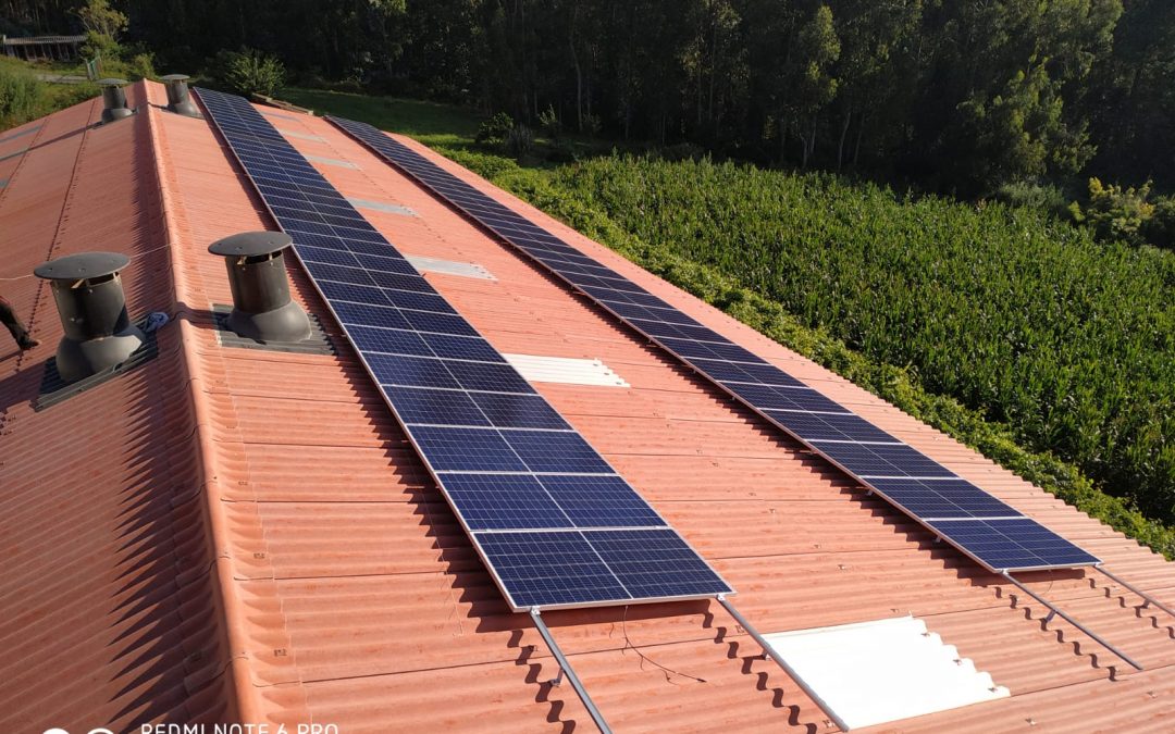 Fotovoltaica en granja de Poio (Pontevedra)