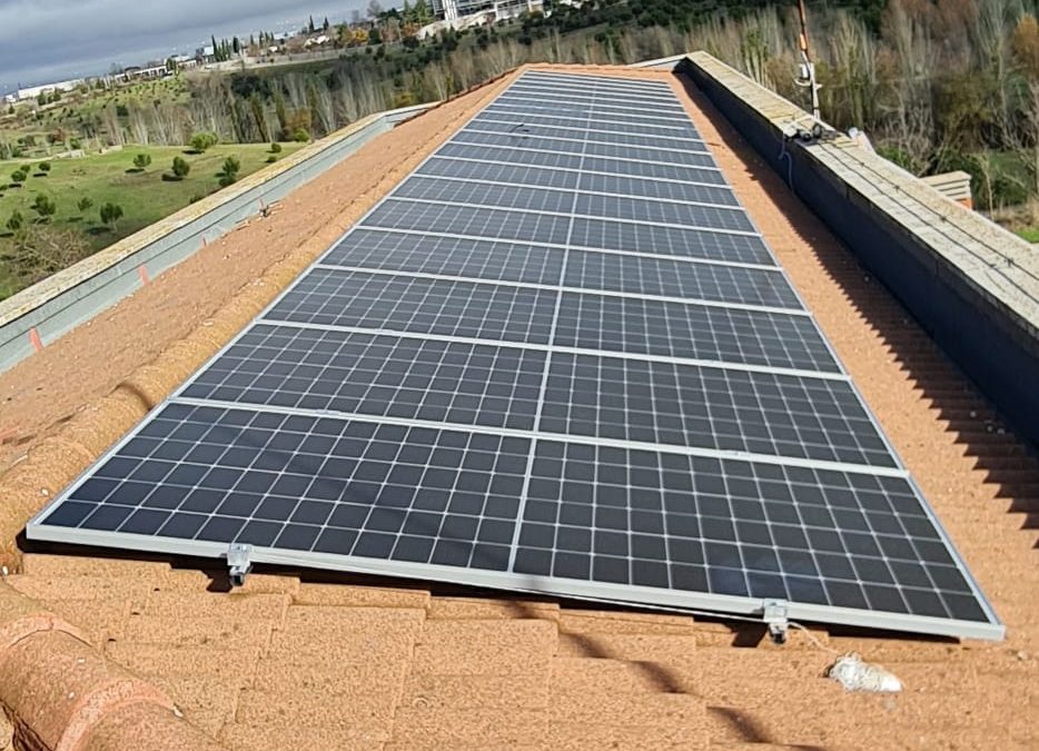 Fotovoltaica en IES de Fuenlabrada (Madrid)